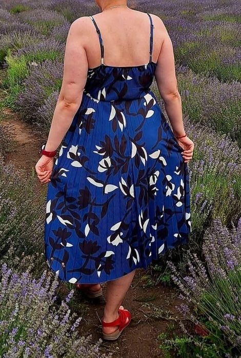 Rochie albastra de vara
