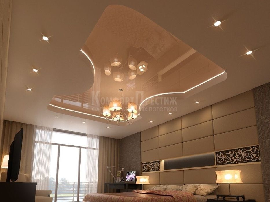 Натяжные потолки под ключ