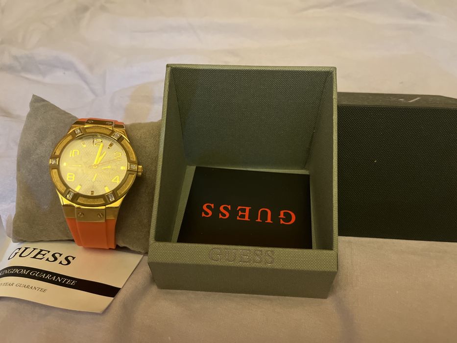 Ceas Guess original de vanzare, curea cauciu