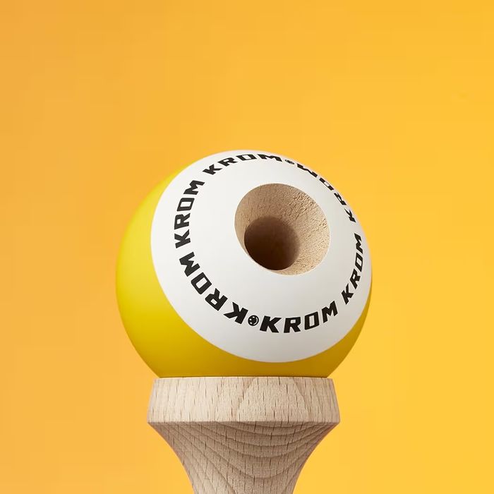 Krom Pop Kendama galbena