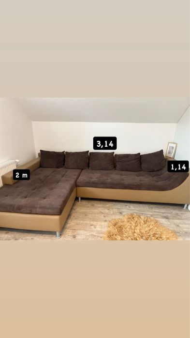 Canape L 3,13*2 metru
