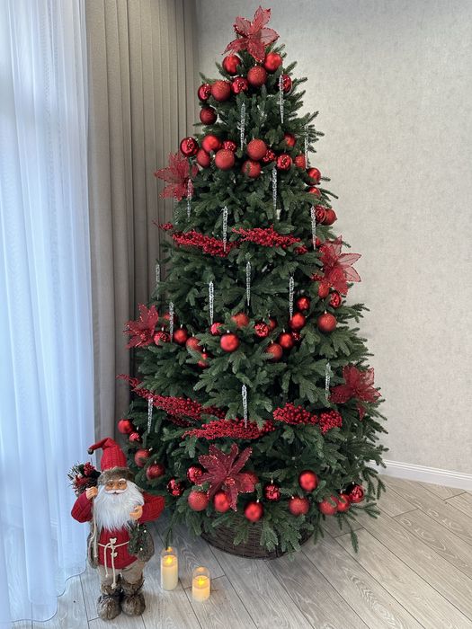 Ёлка искусственная гелиевая полностью