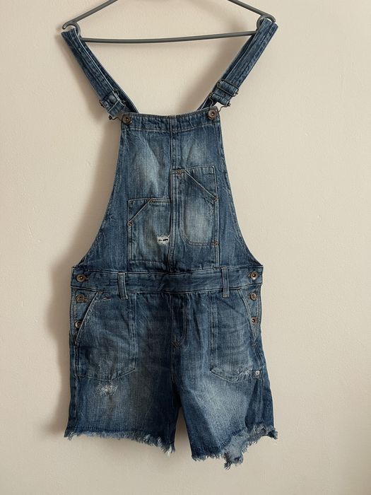 Salopeta denim Tommy Hilfiger marimea 26