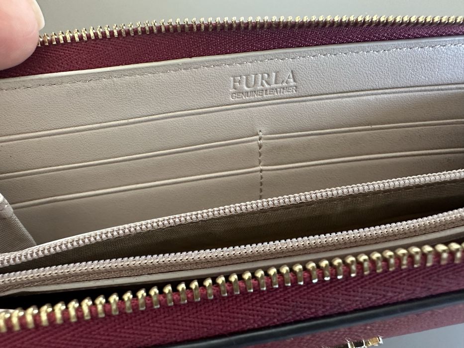 Portofel Furla Mimi XL, rosu