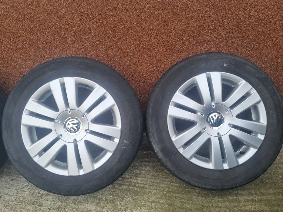 Jante Originale Vw R16 5x112 cu anvelope vară 205/60R16