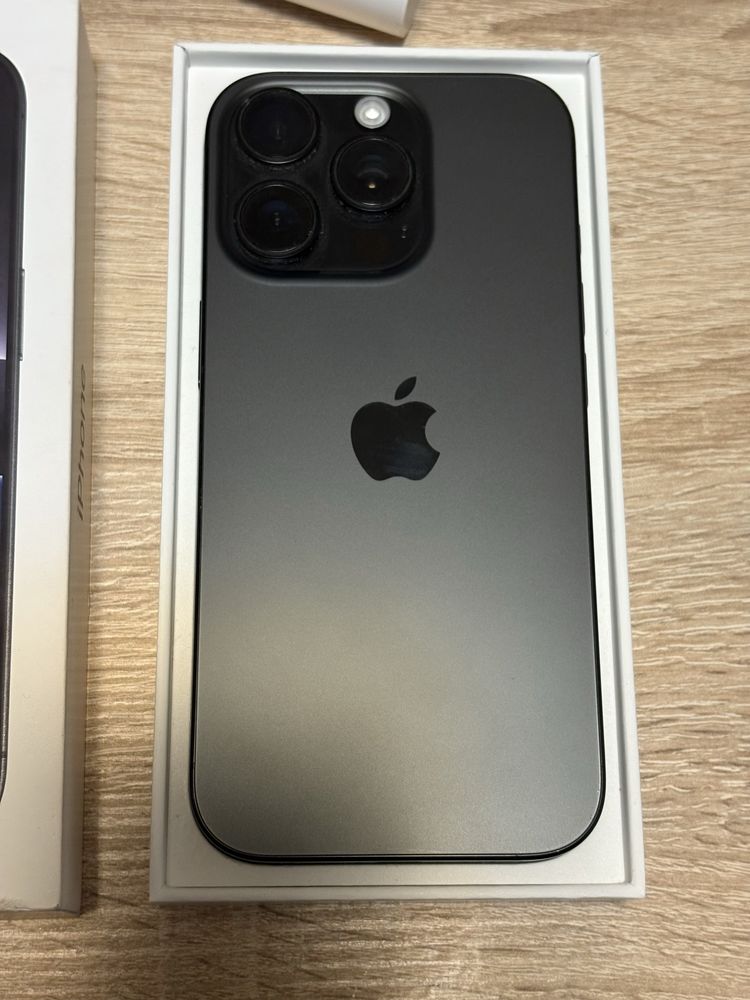 iPhone 16 Pro Black Titaniun, Full Box