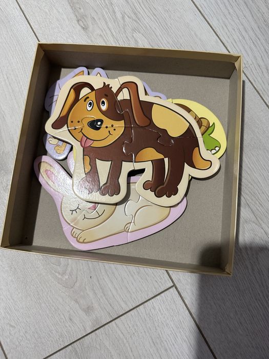 Puzzle copii - 4 animale