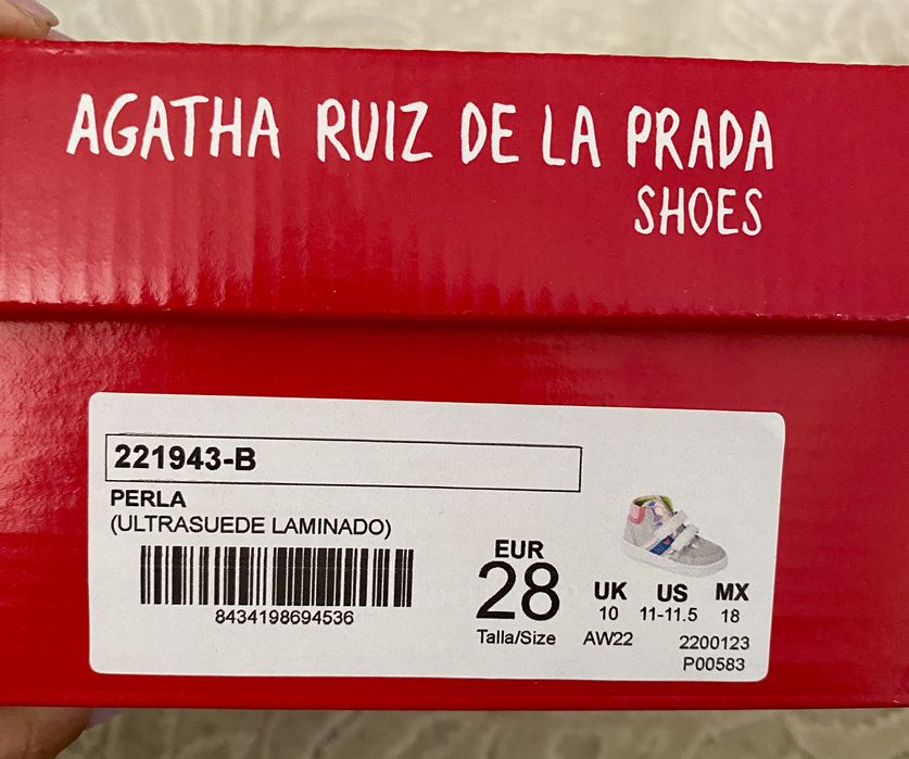 Детски обувки Agatha Ruiz De La Prada, номер 28