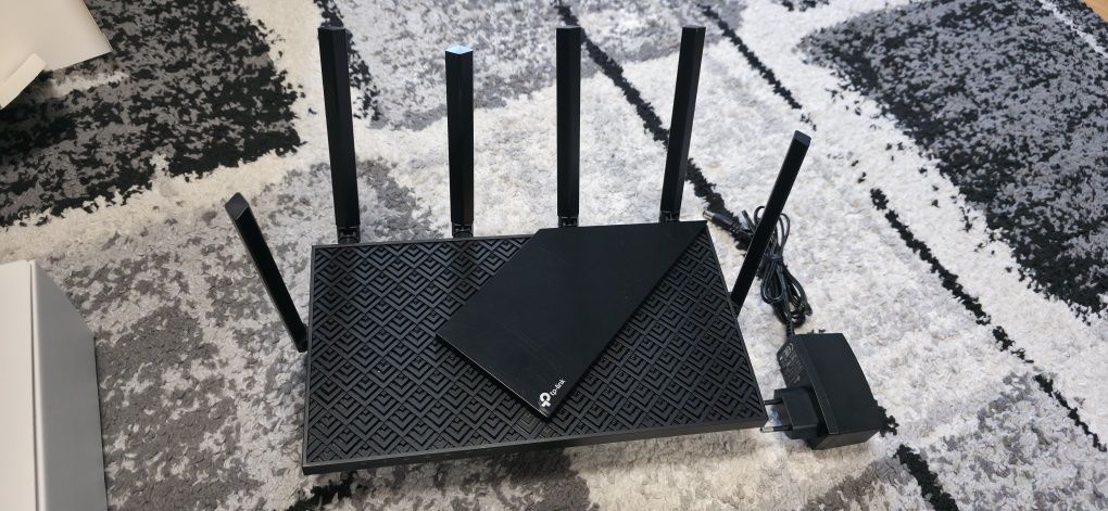 Безжичен рутер TP-Link Archer AX73, AX5400 Dual-Band Gigabit Wi-Fi 6,