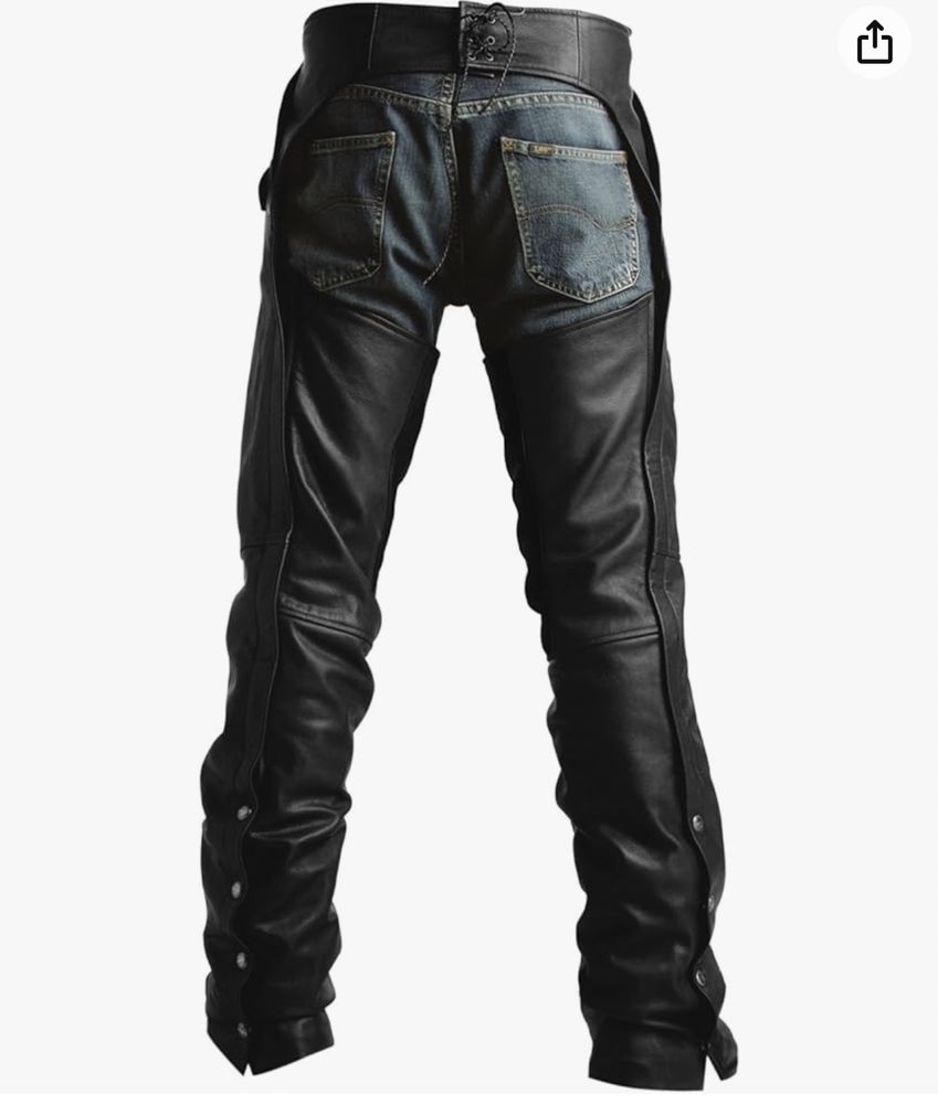 Pantaloni piele moto