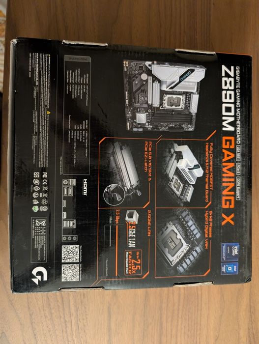 Placa de Baza LGA1851 Gigabyte Z890 Gaming X mATX ca noua boxed