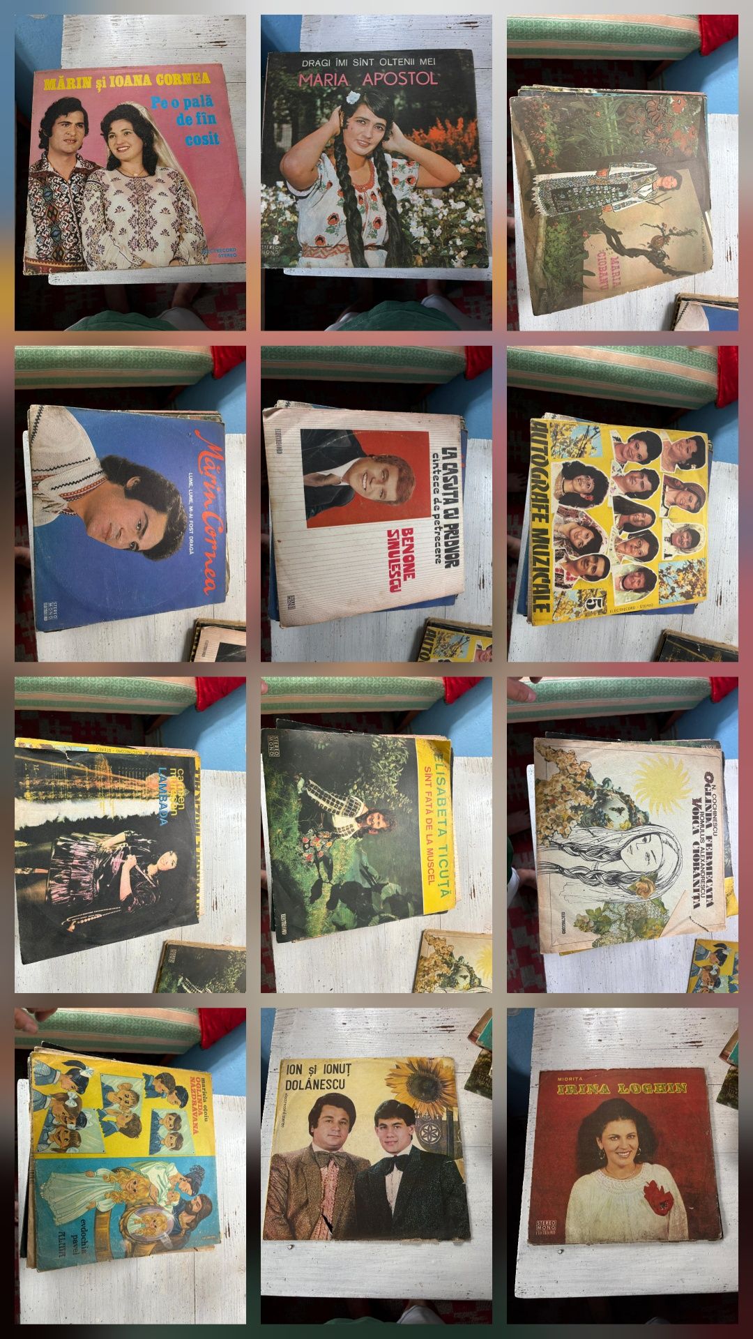 Discuri vinil muzica romaneasca si straina