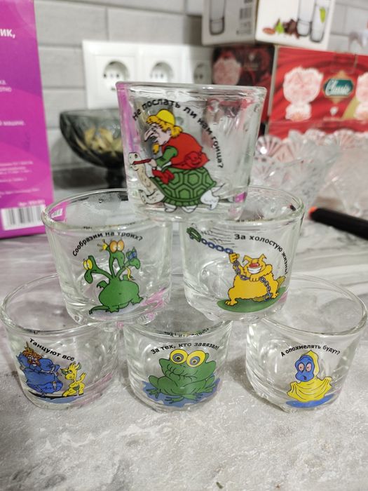 Продам хорошие рюмки недорого