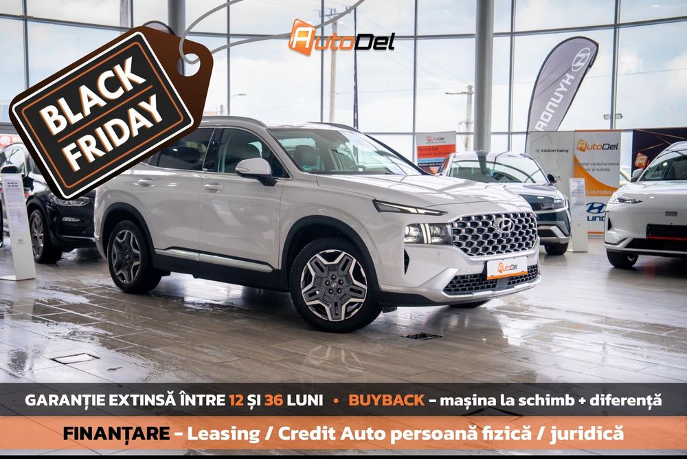 Hyundai Santa Fe 1.6 Hybrid 4WD 230CP / Luxury / Posibilitate Leasing /