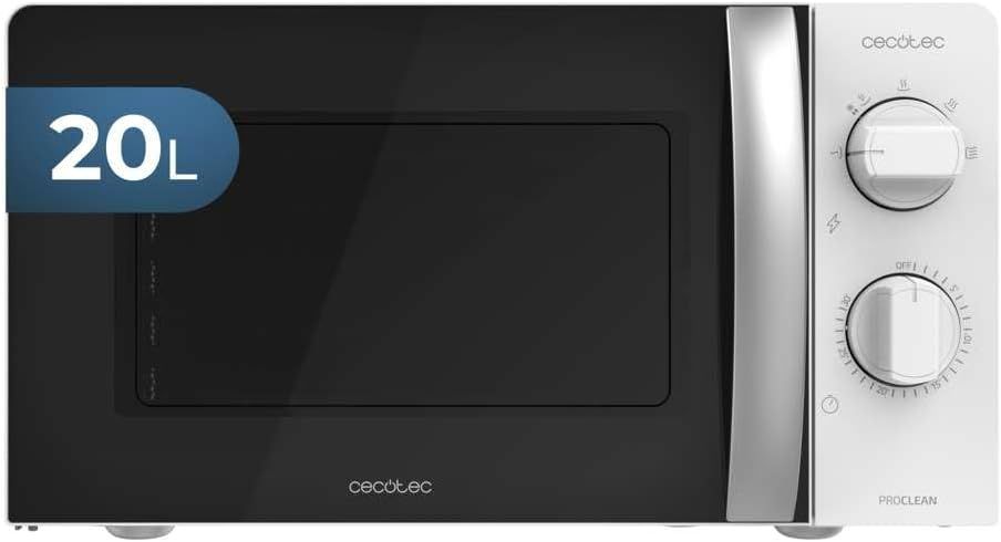 Cuptor microunde Cecotec 20L 700W cu 6 trepte si timer | 015875
