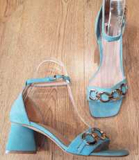 Superbe sandale TOSCA BLU piele intoarsa bleo comode 39