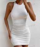 Rochie alba scurta Shein marimea XS noua