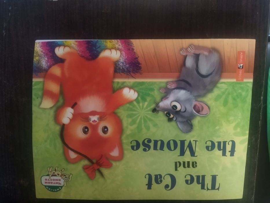 Детская книжка Кошка и Мышка