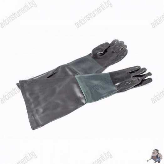 Предпазни ръкавици за пясъкоструене GEKO G02028