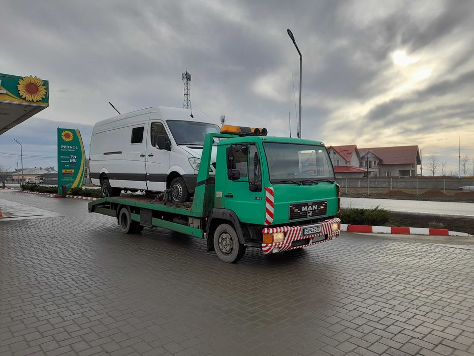 Tractari auto Transport utilaje Platforma Suceava