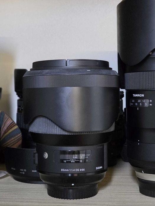 Obiective foto Nikon DSLR 85, 15-30, 70-200, 105, 11-16