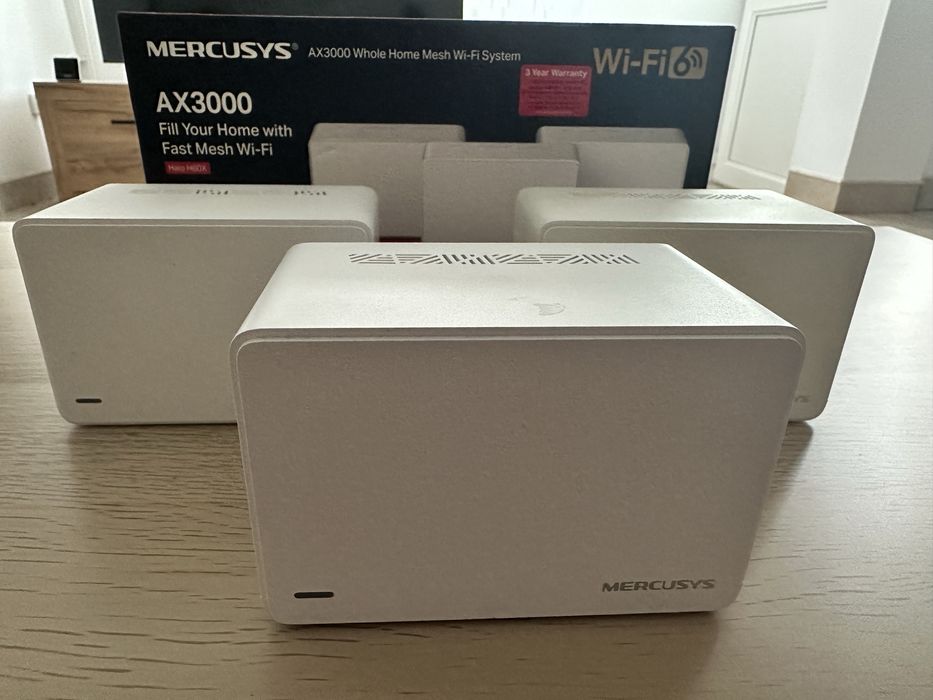 Sistem Wi-Fi Mesh MERCUSYS Halo H80X AX3000