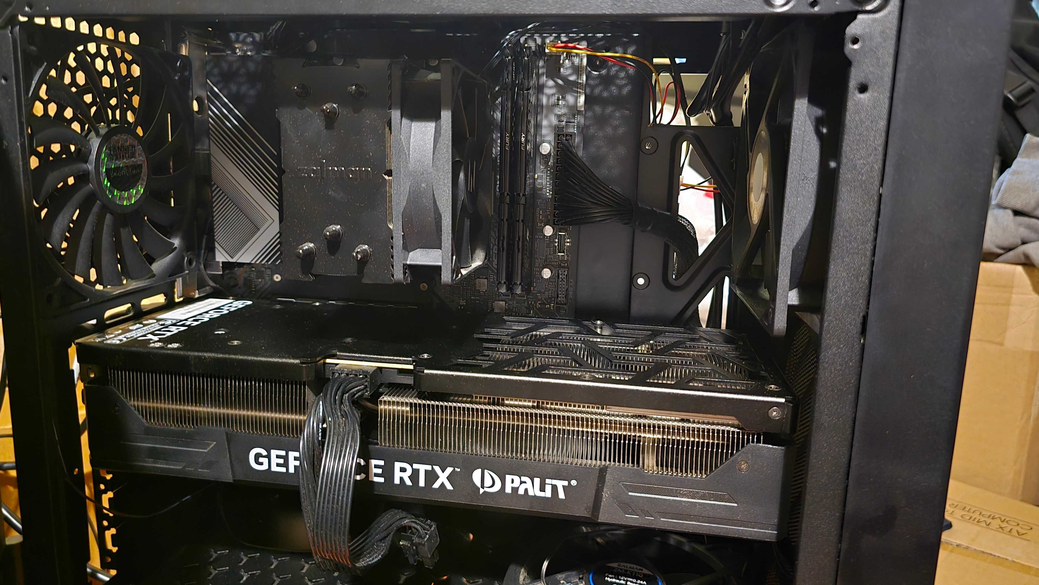 Видео карта Palit Jetstream rtx4070 12gb с Гаранция година и половина