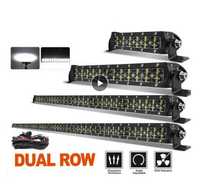 Led bar dublu slim 6 d black 34-102 cm TRANSPORT 0