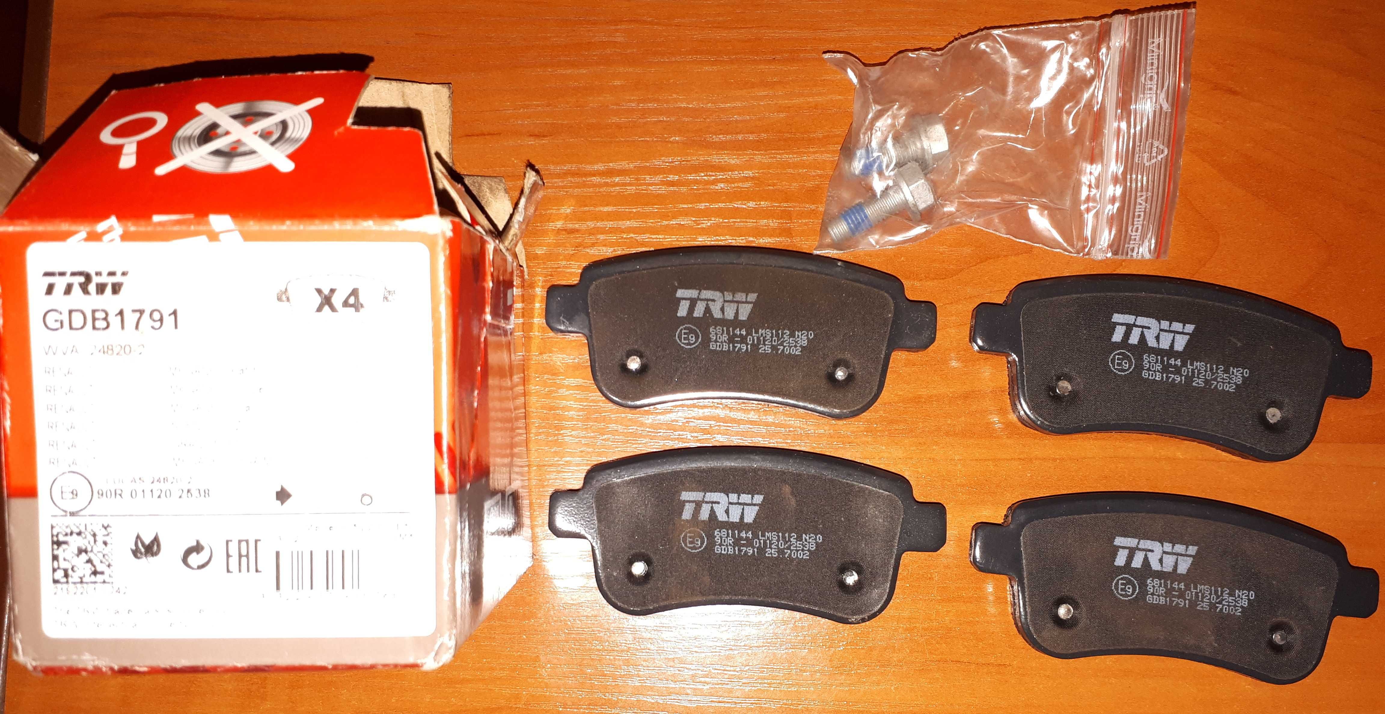 Set placute noi frana spate Renault Megane, Scenic, Grand Scenic