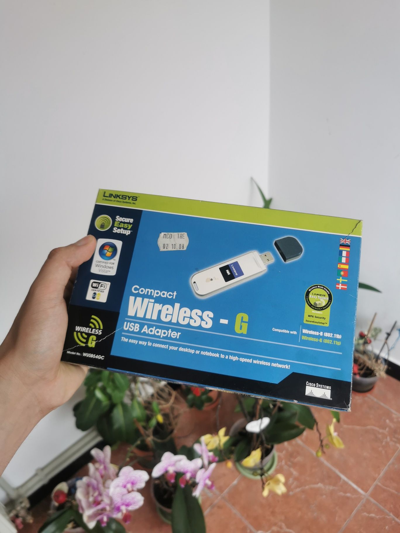 Stick Wireless Linksys Wireless G