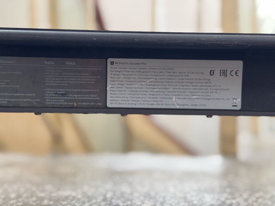 Trotineta electrica Xiaomi m360 PRO gri antracit incarcator si cutie