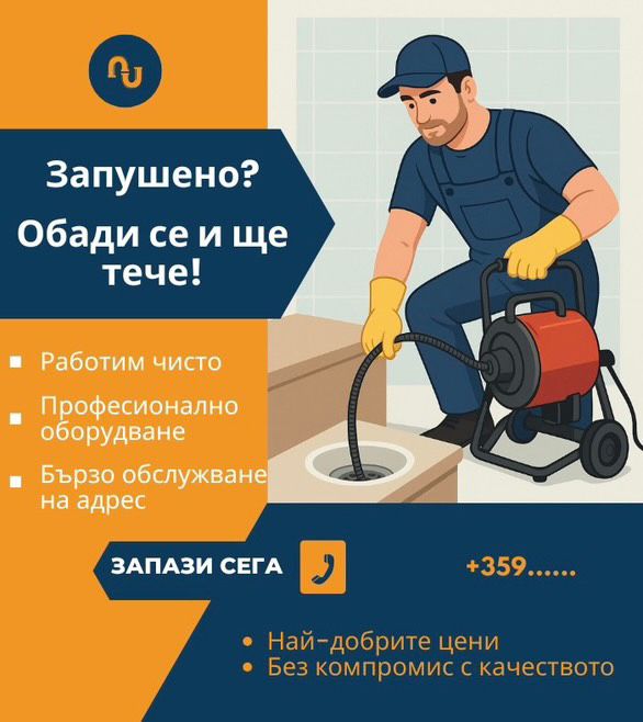 Почистване на канали и инспекциона камера