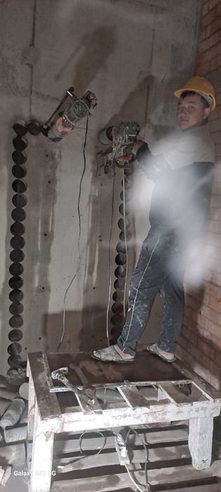 Алмазная резка Бетон кесиш Бетон тешиш Бетон бузиш хизматлари тез ва с