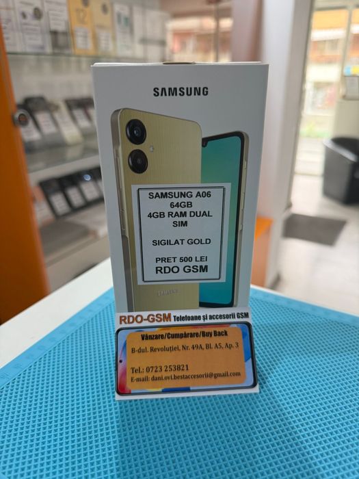 Samsung A06 64gb 5G Dual Sim/Garantie/Sigilat