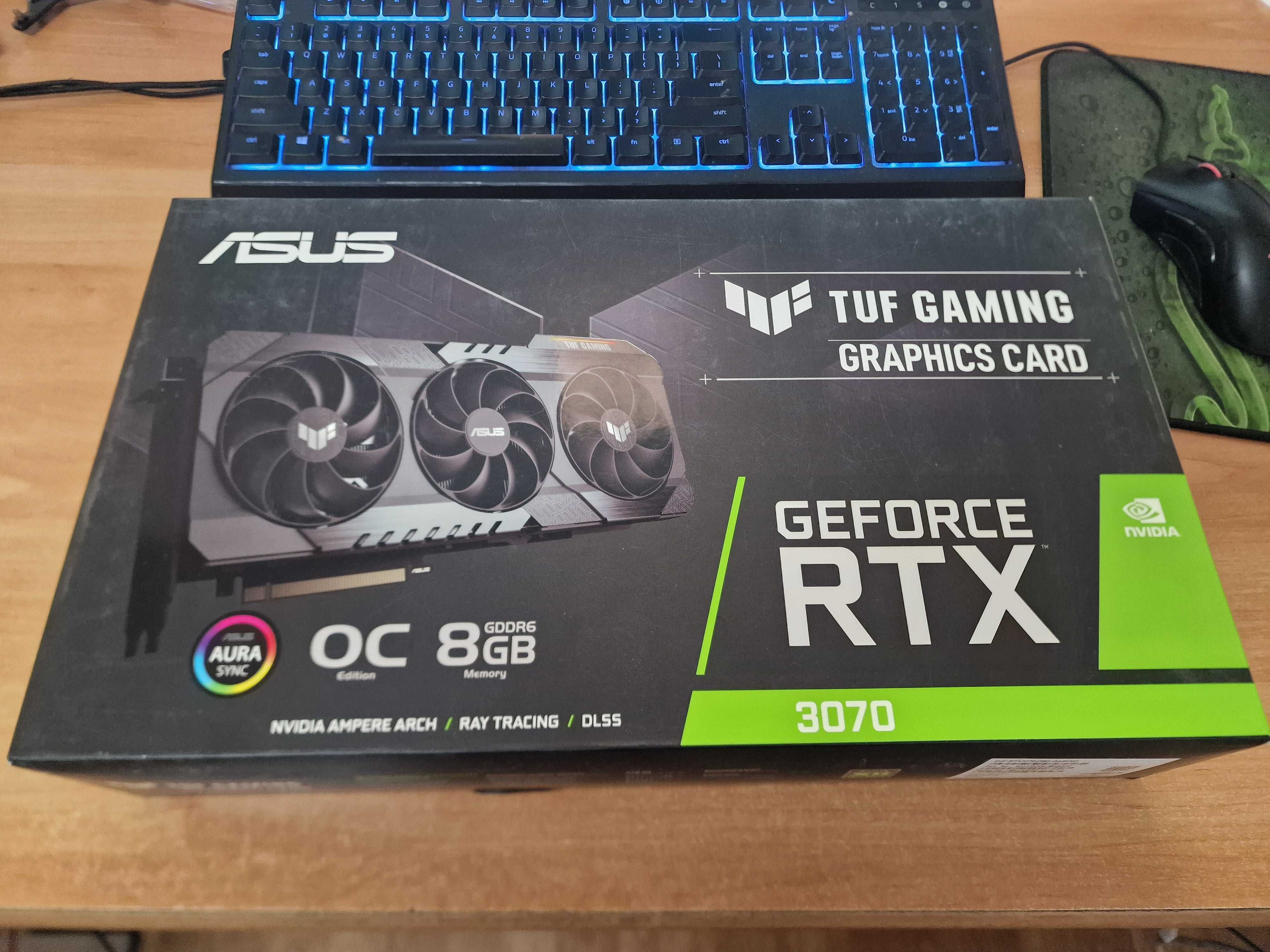 Asus TUF RTX 3070 (Garantie) placa video gaming impecabila