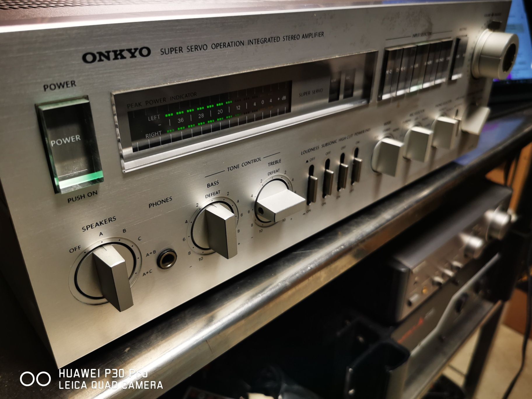 Amplificator stereo Onkyo A-65, Super Servo
