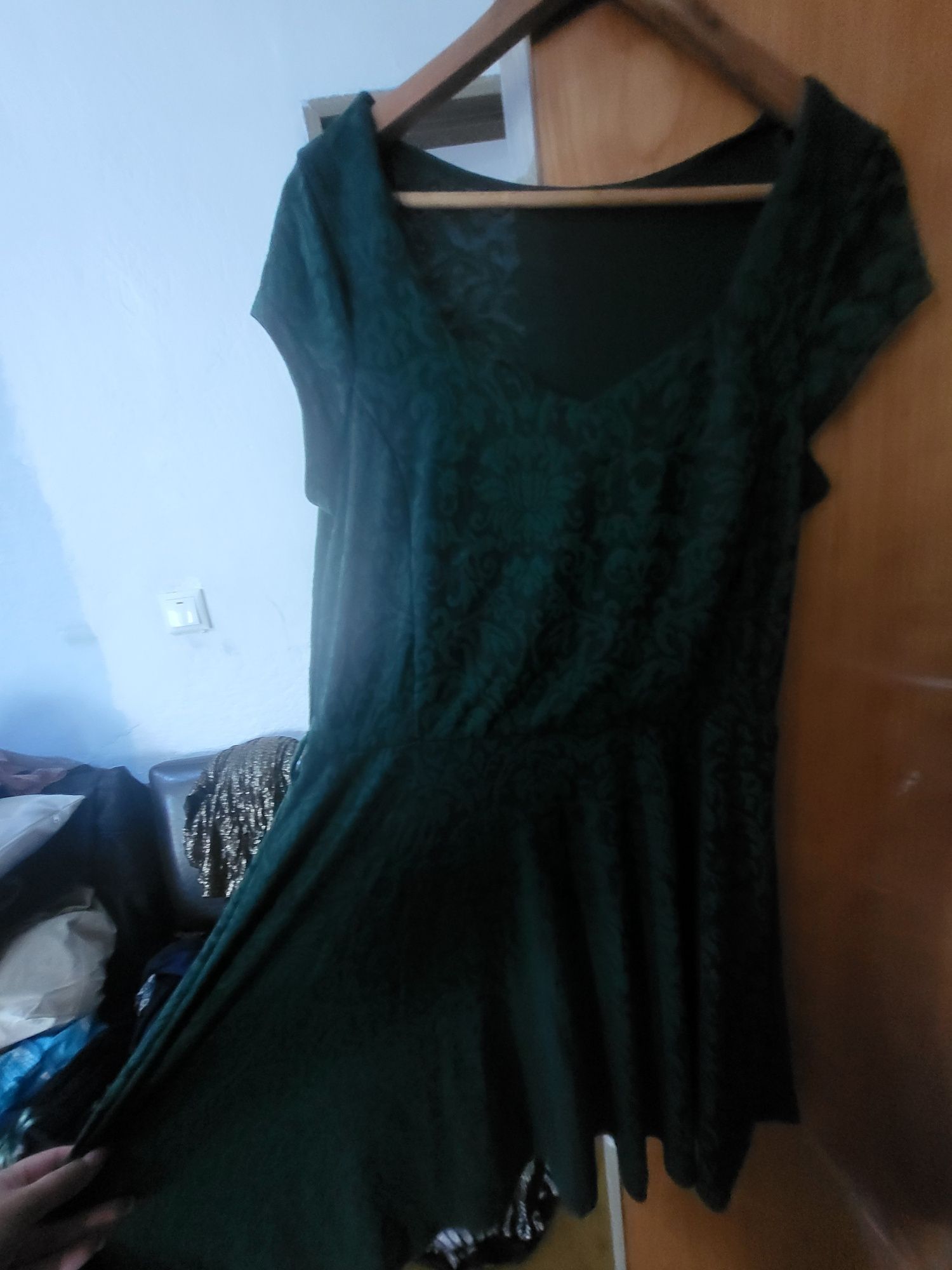 Rochiță verde inchis