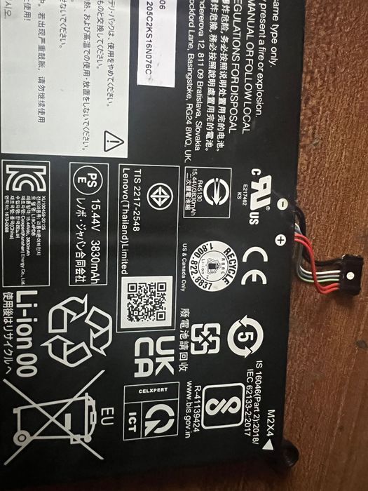 Baterie originala pentru Lenovo Thinkpad 14/15 G2 G3 G4