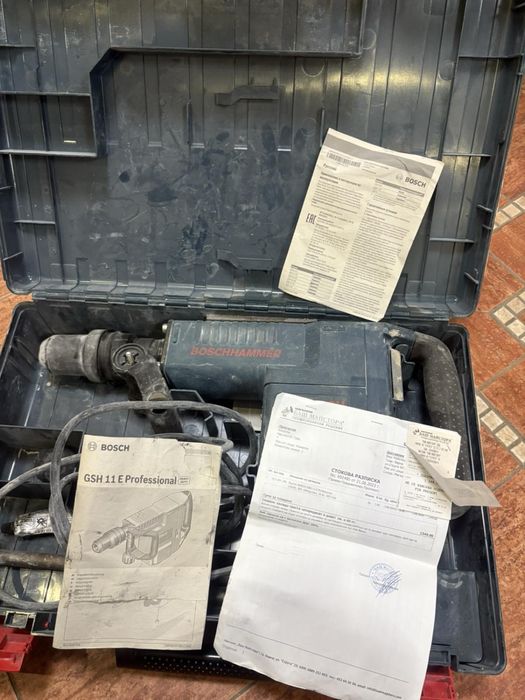 Професионален къртач Bosch gsh 11 E