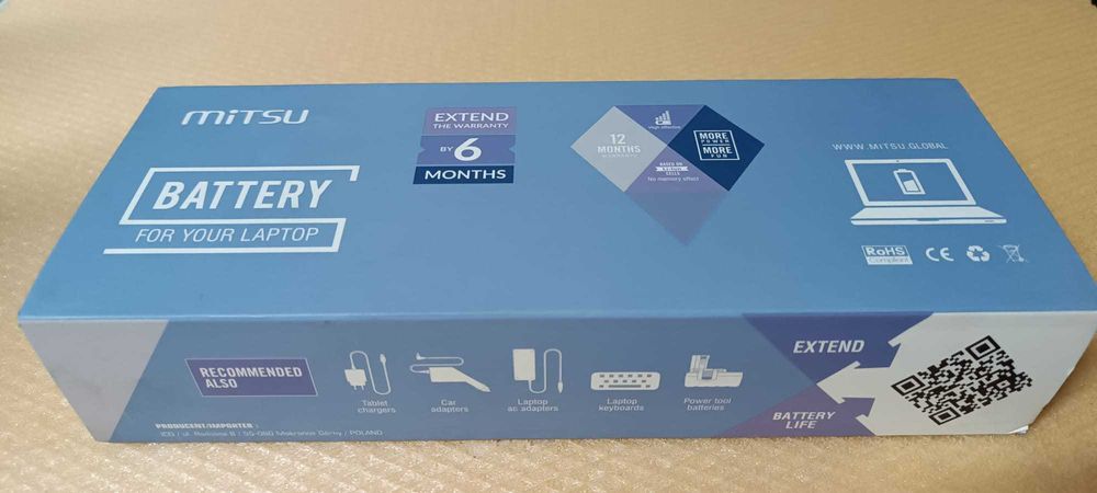 Baterie laptop compatibilă HP Compaq 6530-B (6600 mAh) NOU, cu FACTURĂ