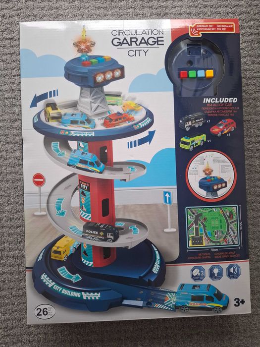 Детска гараж-писта за игра