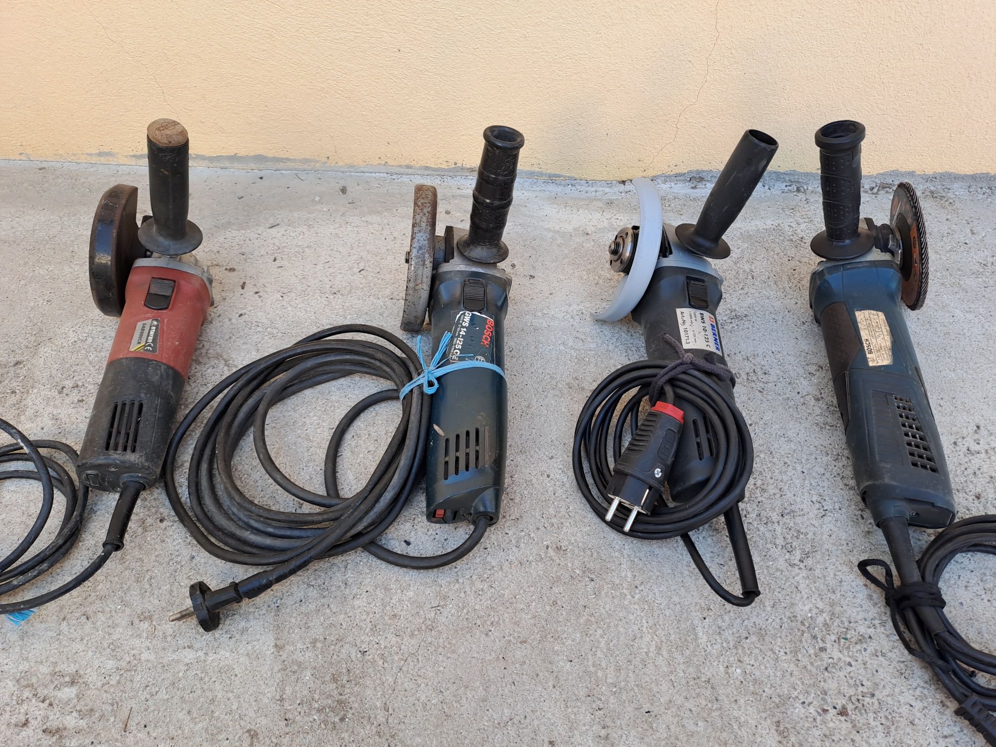 Flex bosch, berner, stayer 125