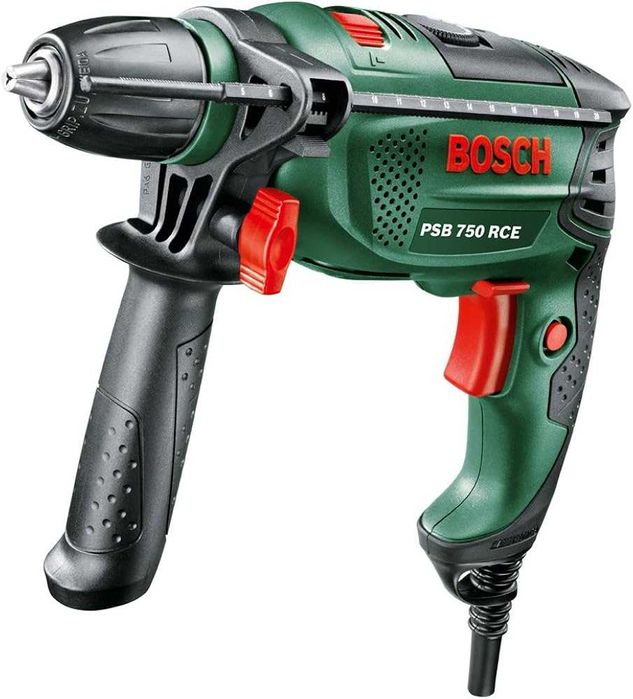 ударна бормашина Bosch PSB 750 RCE с куфар