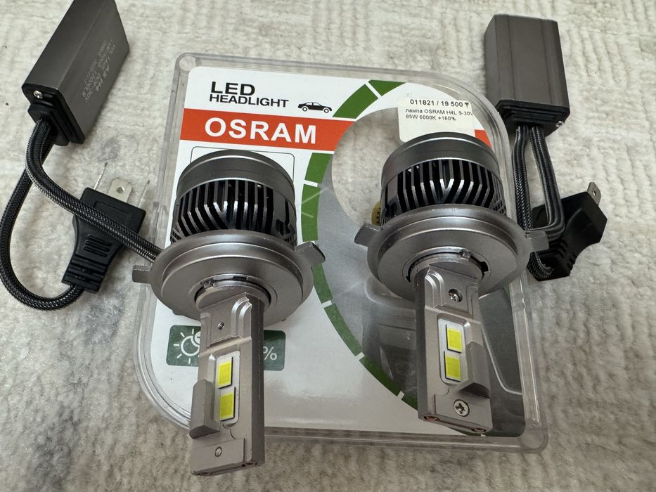 Продам Led лампы Osram H4 85W 6000K