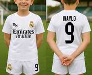 DRI-FIT екипи REAL MADRID / РЕАЛ МАДРИД Mbappe с ИМЕ и НОМЕР по избор!