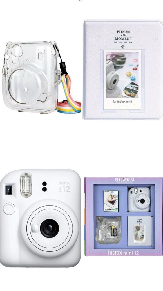 Instax mini 12 белый