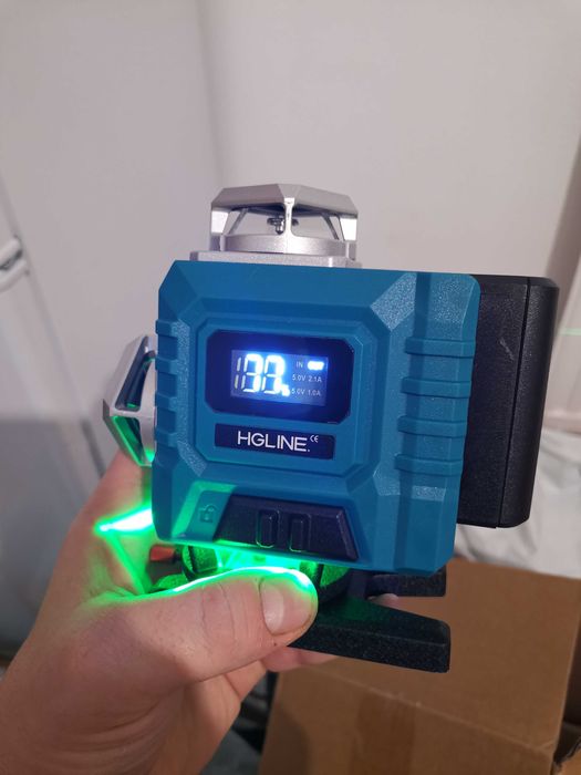 Nivela laser verde 12/16 linii, 360, autonivelare 5 modele