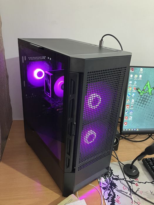 Игровой компьютер + Монитор. Ryzen 7 5700x, RTX 5060, O3У 32. SSD 1tb