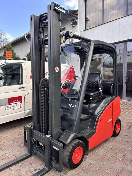 Stivuitor - Motostivuitor Linde H18T-01 GPL Anul fabricației 2007