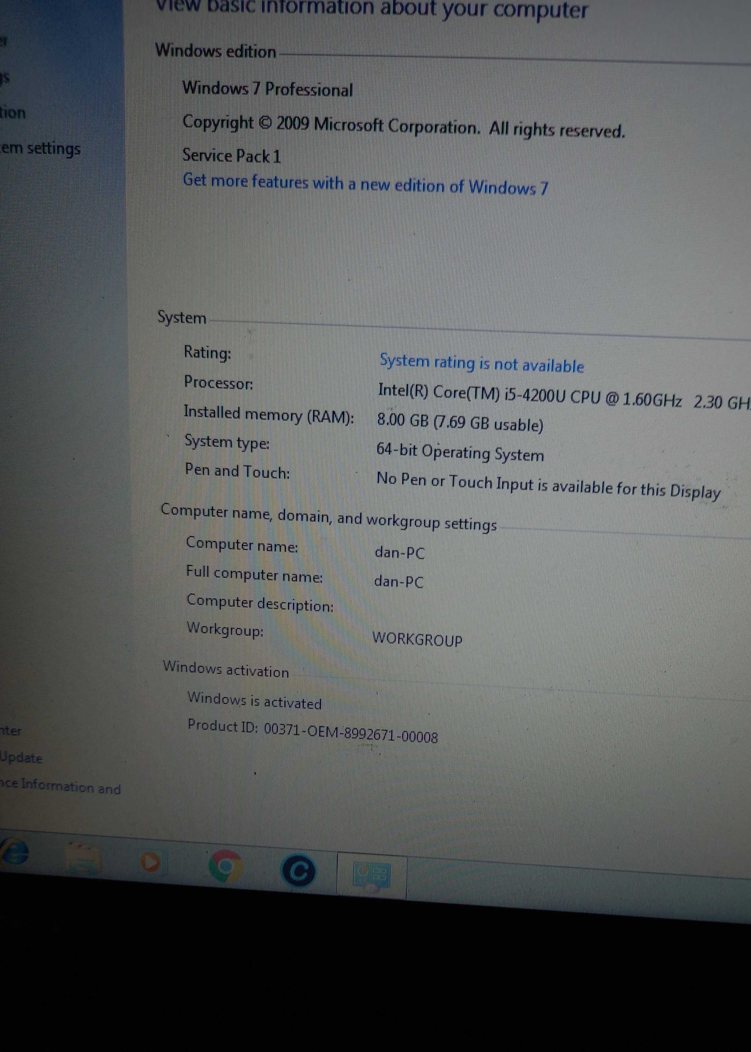 Oferta     Vand Lenovo I5  300roni fix